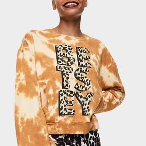 Betsey johnson tie dye sweatshirt sale